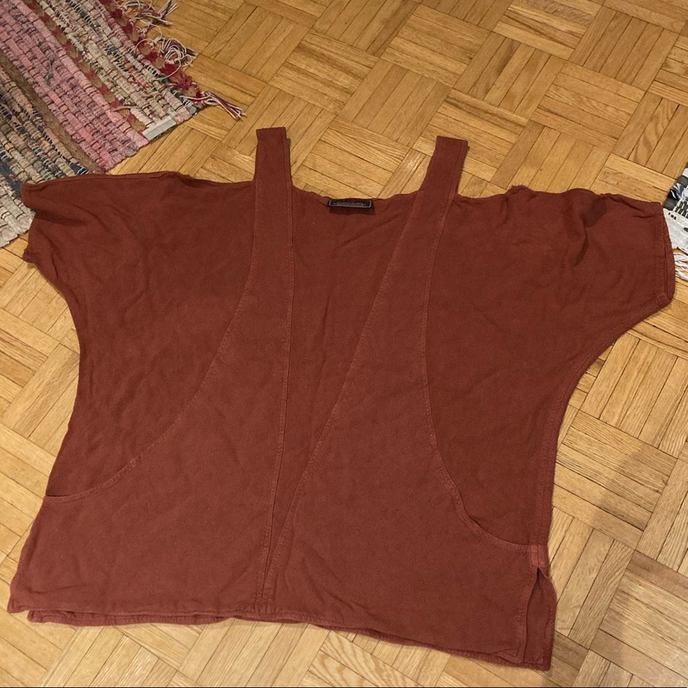 Burnt orange top